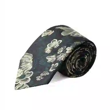 红豆 时尚经典款休闲随性洒脱独特印花 涤纶 领带 男款