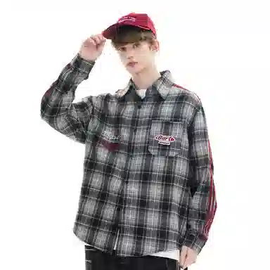 The Simpsons Retro Stripe Embroidered Shirt