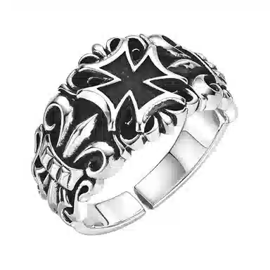 MYSH Cross Ring 925 Silver
