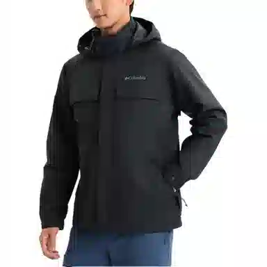 Columbia Omni-Heat Hooded Down Jacket Black