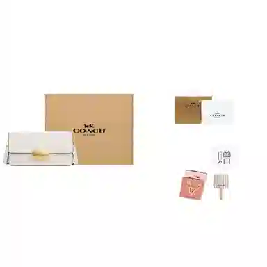 COACH Eliza 19 Chalk White