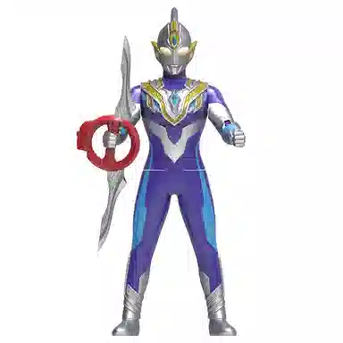 灵动创想 奥特曼 之力系列 儿童玩具 带武器可动人偶