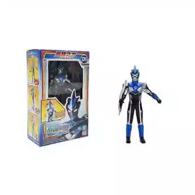 灵动创想 奥特曼 之力系列 儿童玩具 带武器可动人偶