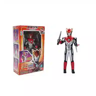 灵动创想 奥特曼 之力系列 儿童玩具 带武器可动人偶