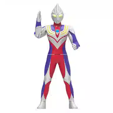 灵动创想 奥特曼 之力系列 儿童玩具 带武器可动人偶