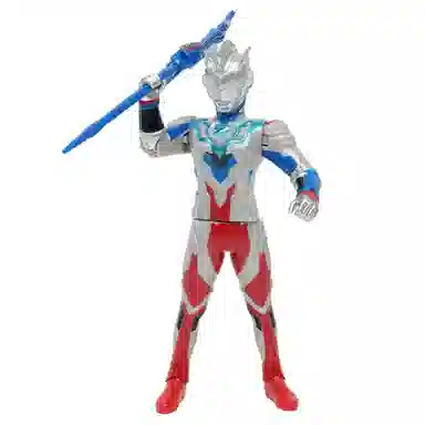 灵动创想 奥特曼 之力系列 儿童玩具 带武器可动人偶