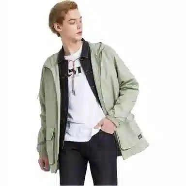 Levis Hooded Jacket Green