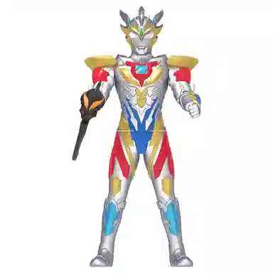 灵动创想 奥特曼 之力系列 儿童玩具 带武器可动人偶