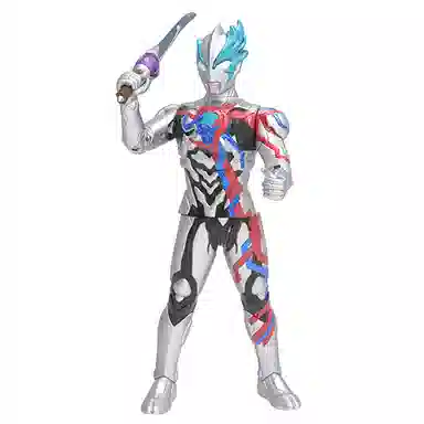 灵动创想 奥特曼 之力系列 儿童玩具 带武器可动人偶