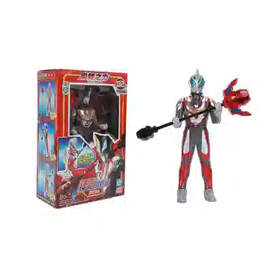 灵动创想 奥特曼 之力系列 儿童玩具 带武器可动人偶