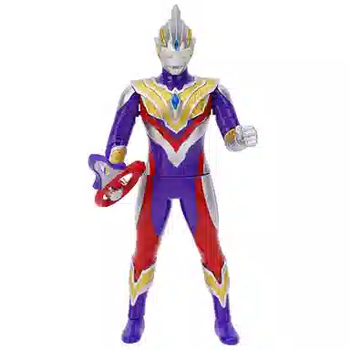 灵动创想 奥特曼 之力系列 儿童玩具 带武器可动人偶