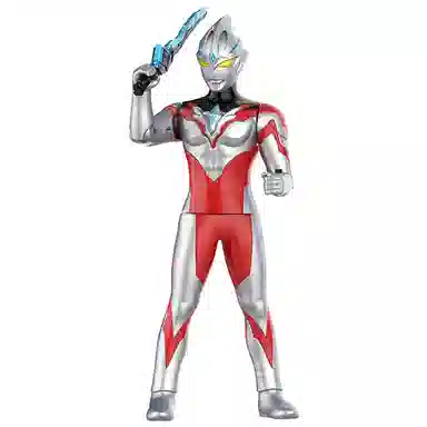 灵动创想 奥特曼 之力系列 儿童玩具 带武器可动人偶