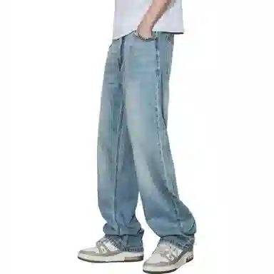 Yinlang Shijia Thin Tencel Straight Loose Jeans