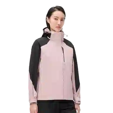 探路者 户外三合一抓绒两件套夹克 女款