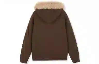 BONELESS Embroidered Hooded Cardigan