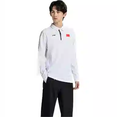 LiNing National Flag Glory Series Polo Shirt White