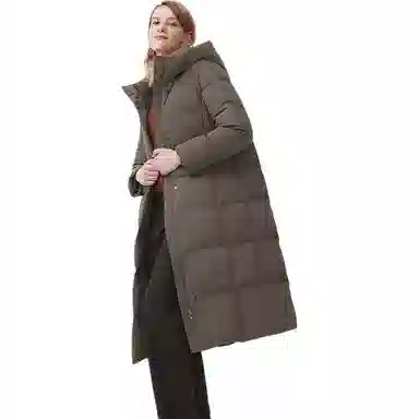 坦博尔 舒适简约宽松通勤羽绒服 女款