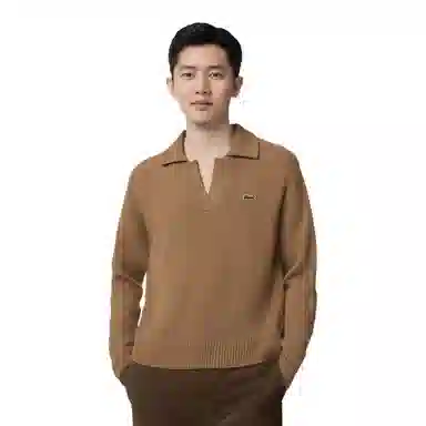 Lacoste V-Neck Cashmere Sweater