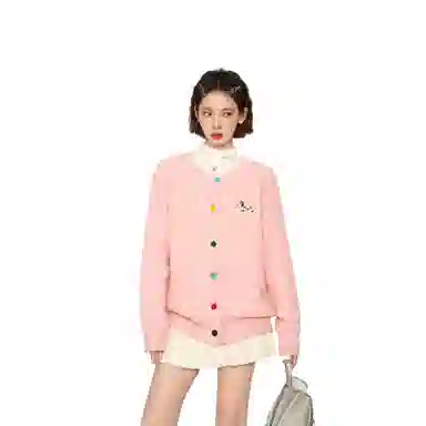 柏黛妃 腊肠狗加厚外穿长袖针织衫 女款