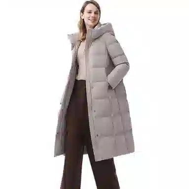 坦博尔 舒适简约宽松通勤羽绒服 女款