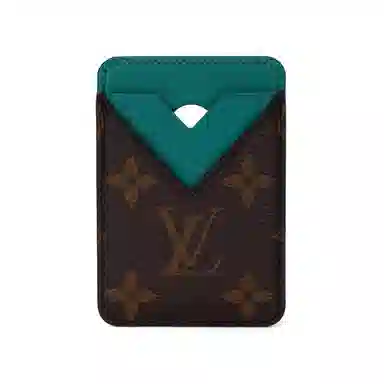 Louis Vuitton Card Holder Borneo Green