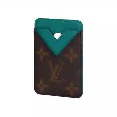 Louis Vuitton Card Holder Borneo Green