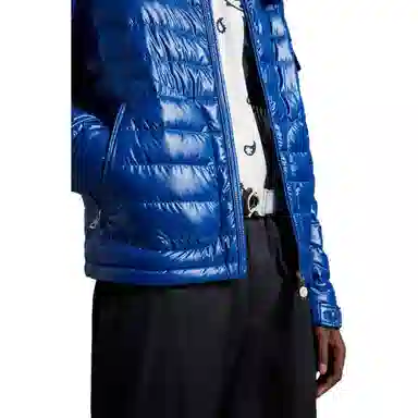 Moncler SS22 Quilted Down Jacket Navy