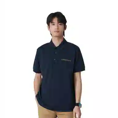 Burberry SS24 Logo Polo Navy