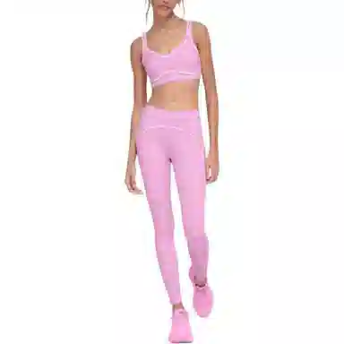 alo yoga Colorblock High Waist Leggings Black White