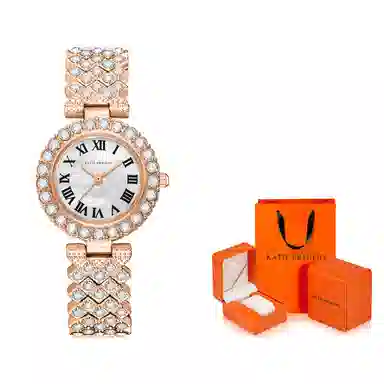 Katie Ermilio Quartz Watch Silver Dial 29mm