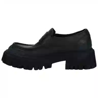 Balenciaga Tractor Loafers Black
