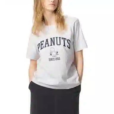UNIQLO x PEANUTS SS25 Snoopy T-Shirt Grey