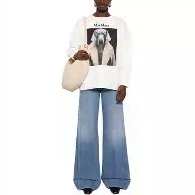 MaxMara x William Wegman Bacco Sweatshirt