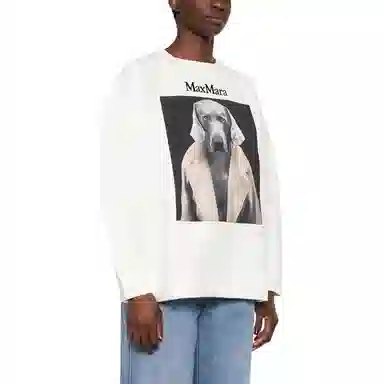 MaxMara x William Wegman Bacco Sweatshirt