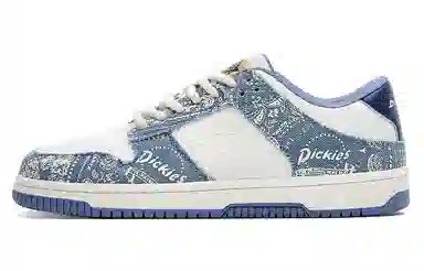 Dickies Retro Sneakers White Blue