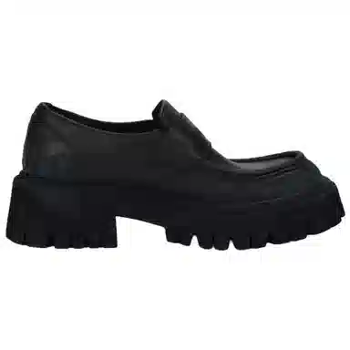 Balenciaga Tractor Loafers Black