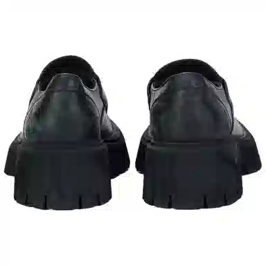 Balenciaga Tractor Loafers Black