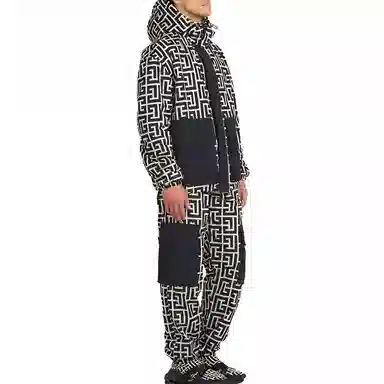 Balmain SS22 Hooded Jacket Black