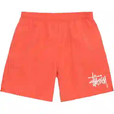 Stussy Logo Embroidered Shorts