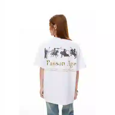 COLDSTONE Sparta Print Crewneck T-Shirt