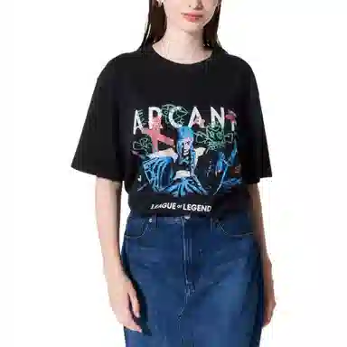 UNIQLO x League of Legends FW24 Black Tee