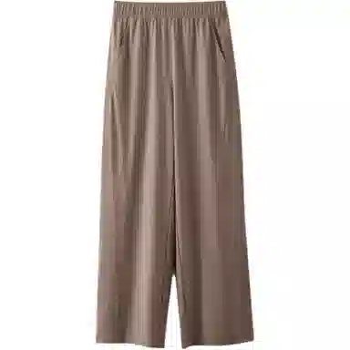 蕉下 百搭纯色高腰阔腿休闲裤 女款