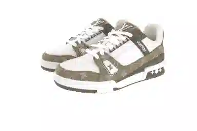 LOUIS VUITTON Trainer Green