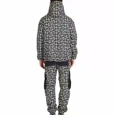 Balmain SS22 Hooded Jacket Black