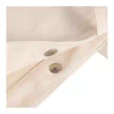 上海故事 印花简约百搭 帆布 手提包 大号 女款 米白色