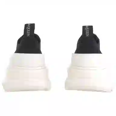 Alexander McQueen Ankle Boots White Black