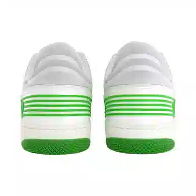 Gucci Basket Low White Green