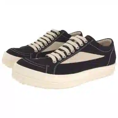 Rick Owens DRKSHDW Low Top Sneakers Black