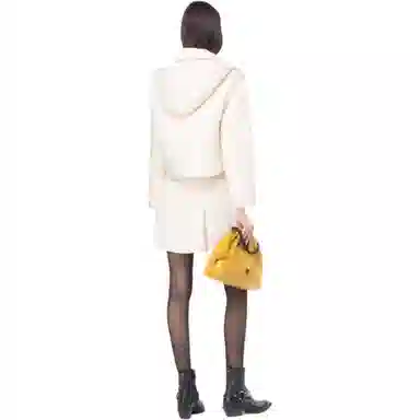 PINKO Hooded Short Cotton Jacket