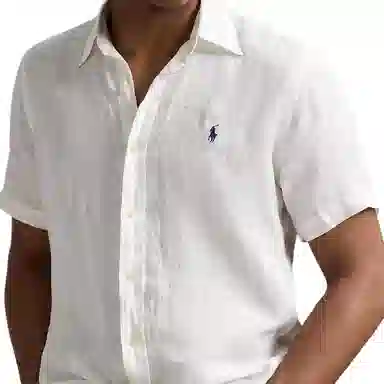 Polo Ralph Lauren SS25 Pony Logo Shirt White